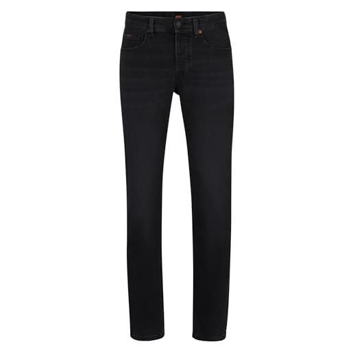Hugo Boss taber bc-p-1 10242189 01 jeans_trousers, nero, 30w x 30l uomo
