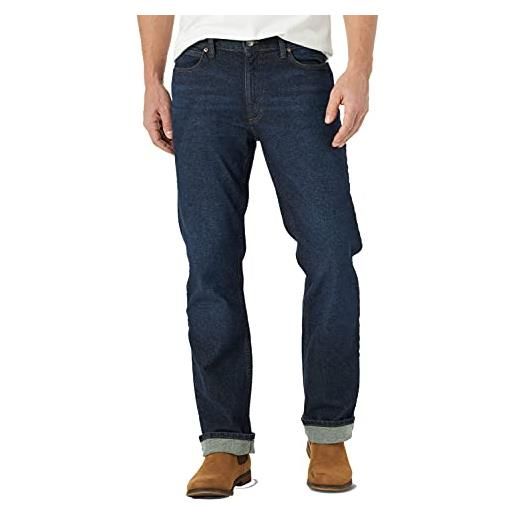 Lee jeans da uomo leggendari regular fit bootcut, vale la pena, w34 / l34