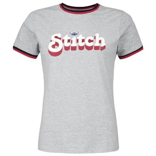 Lilo and Stitch lilo & stitch stitch donna t-shirt multicolore l 92% cotone, 8% poliestere regular