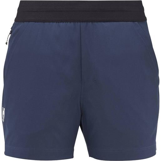 Millet - shorts da trekking - wanaka stretch short iii w saphir per donne - taglia xs, s, m, l - blu navy