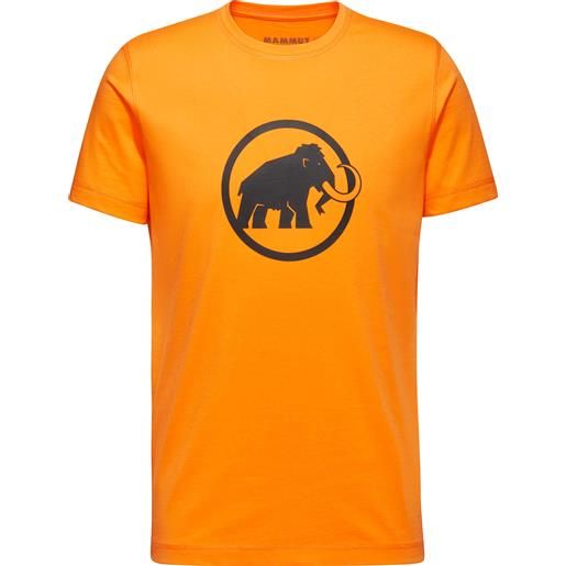 Mammut - t-shirt in cotone biologico - Mammut core t-shirt men classic tangerine per uomo in cotone - taglia s, m, l, xl - arancione