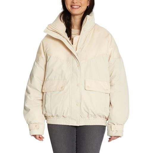 Volcom - giacca oversize - blowson 5k jacket sand per donne - taglia xs, l - beige