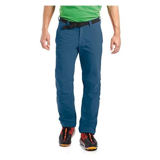 Maier sports roll-up - pantaloni da trekking da uomo, uomo, 132001, blu sensini, 30