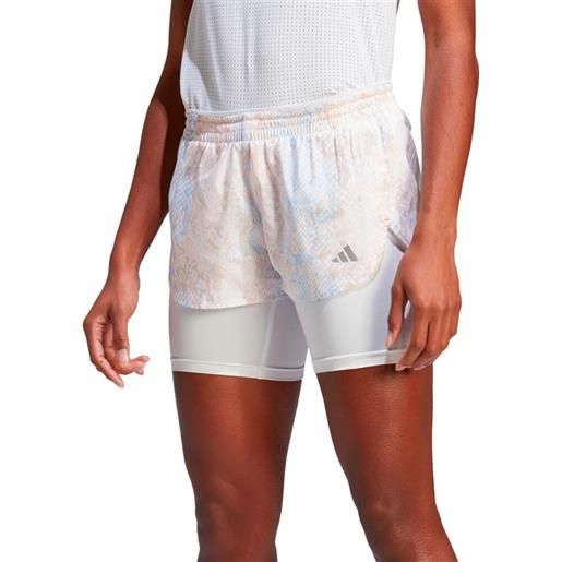 adidas fast 2in1 shorts - donna