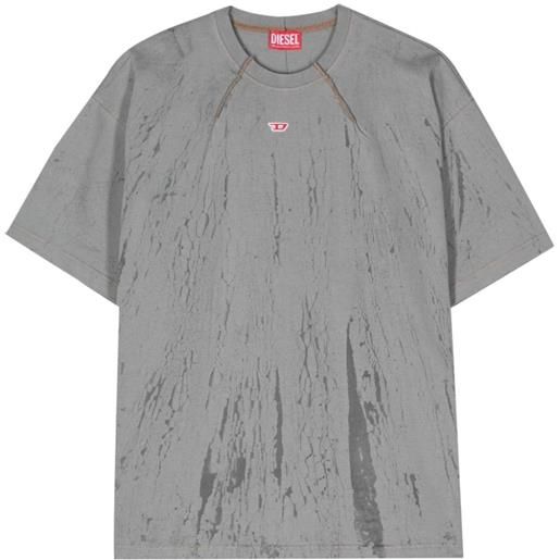 Diesel t-shirt t-cos - grigio