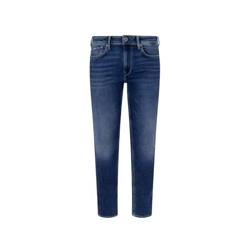Pepe Jeans finsbury jeans, blu (denim-cs2), 34w / 30l uomo