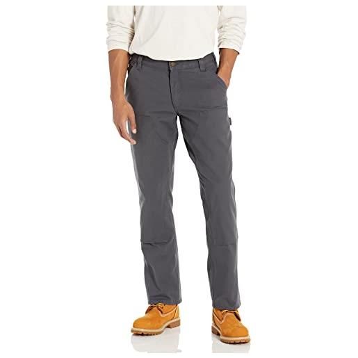 Carhartt rugged flex relaxed fit duck double front pant pantaloni da lavoro, marrone, 40w x 30l uomo