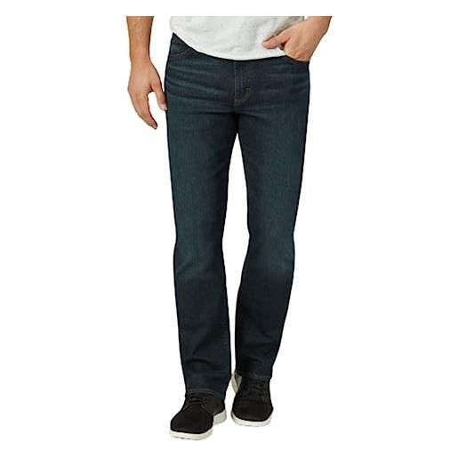 Lee performance series extreme motion regular fit jean jeans, gufo notturno, 34w x 30l uomo