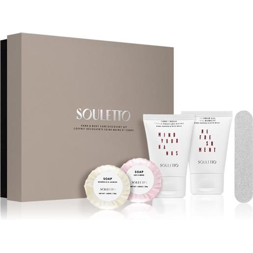 Souletto hand & body care discovery set