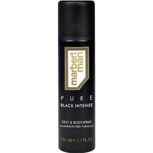 Marbert profumi-da-uomo man-pure-black-intense. Deodorante e spray per il corpo 150 ml (113,40 € / 1 l)