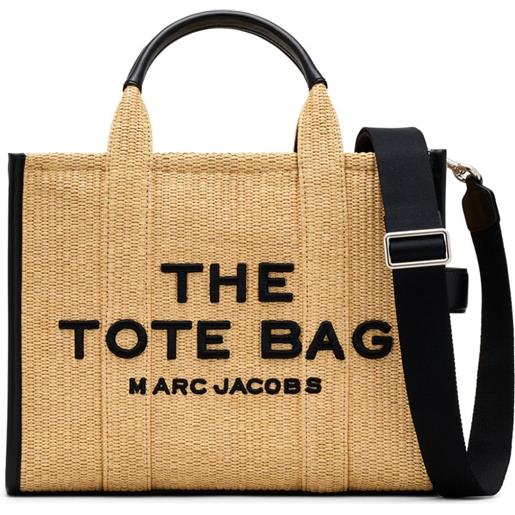 Marc Jacobs borsa tote the woven medium - toni neutri