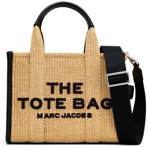 Marc Jacobs borsa tote the small woven - toni neutri