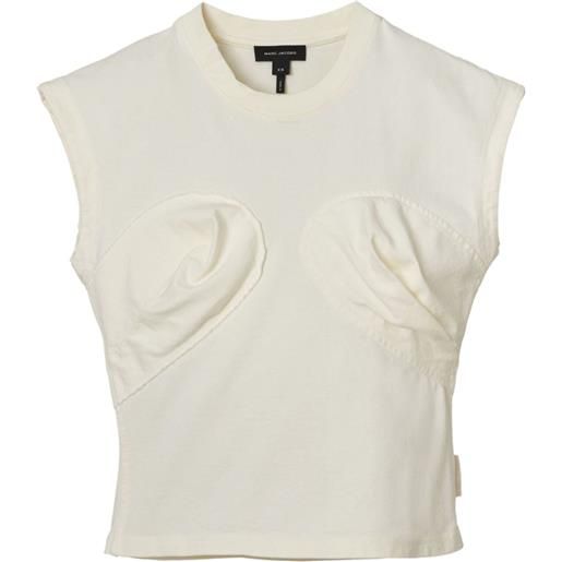 Marc Jacobs top seamed up - bianco