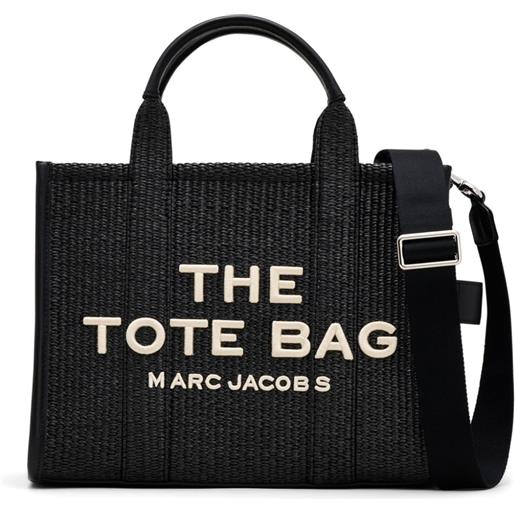 Marc Jacobs borsa tote the woven medium - nero