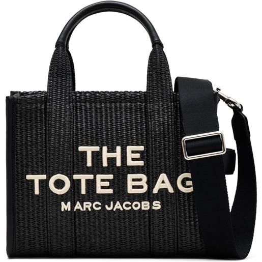 Marc Jacobs borsa tote the small woven - nero