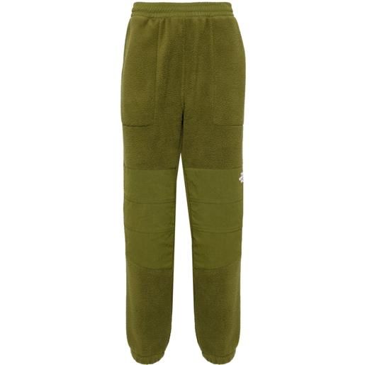 The North Face pantaloni con ricamo - verde