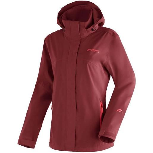 Maier Sports metor rec w full zip rain jacket rosso xs donna