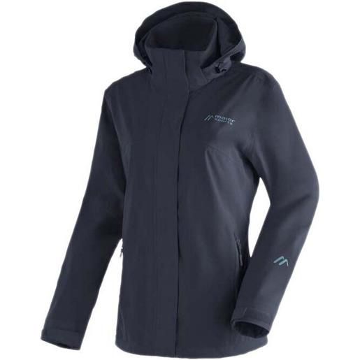 Maier Sports metor rec w full zip rain jacket blu s / regular donna