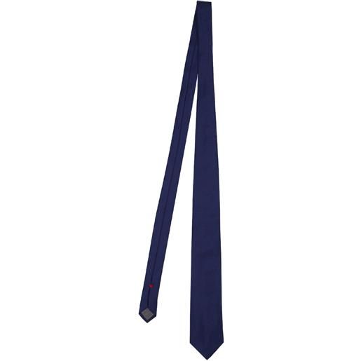 BRUNELLO CUCINELLI cravatta in twill di seta