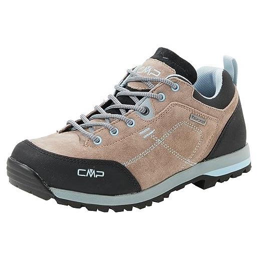 CMP alcor 2.0 low wmn trekking shoes wp, scarpe da trekking donna, cenere-cristallo, 39 eu