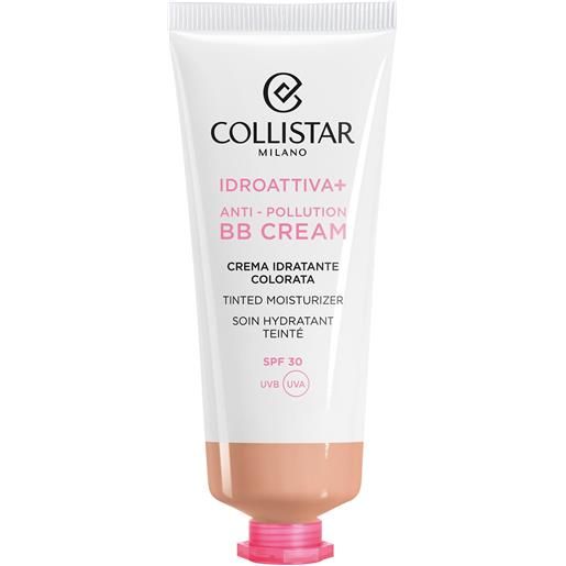 Collistar anti-pollution bb cream spf30 50ml bb cream, bb cream, crema viso colorata idratante medio