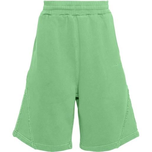A-COLD-WALL* shorts sportivi cubist - verde