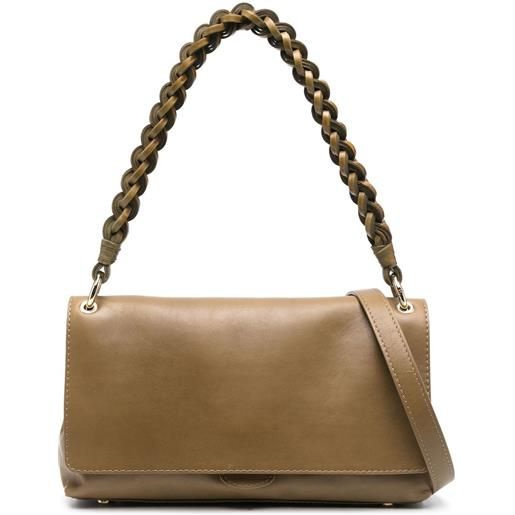 Officine Creative borsa a spalla con logo - verde
