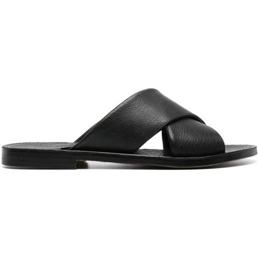 Rier sandali slides con design a incrocio - nero