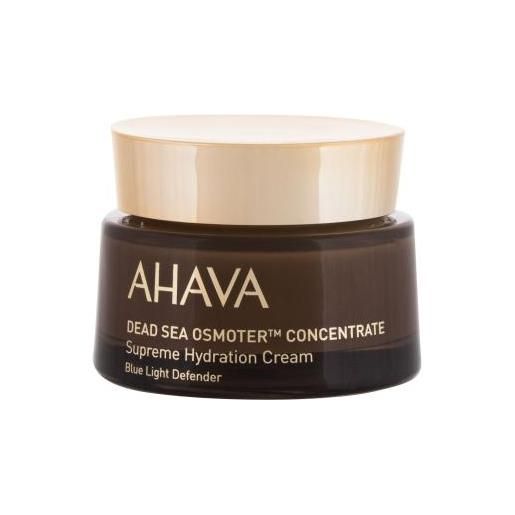 AHAVA dead sea osmoter concentrate crema da giorno idratante per la pelle con protezione dalla luce blu 50 ml per donna