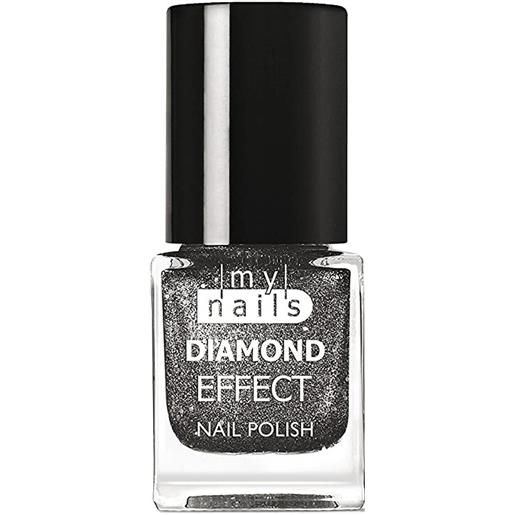 DI-VA Srl diamond effect 03 nero my nails 7ml