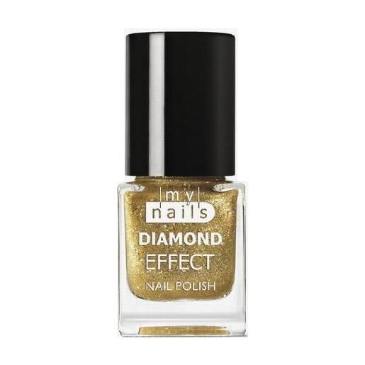 DI-VA Srl diamond effect 01 oro my nails 7ml