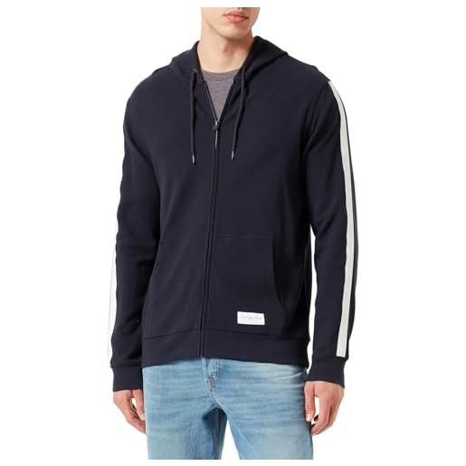 Tommy Hilfiger hwk fz hoodie um0um03011 giacche con zip pesanti, blu (desert sky), xl uomo
