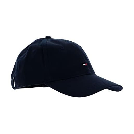 Tommy Hilfiger cappellino donna essential flag cappellino da baseball, blu (sky cloud), taglia unica