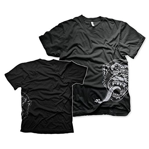 Fast N' Loud licenza ufficiale gas monkey garage sidekick t-shirt da uomo (nero), large
