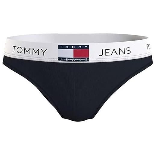 Tommy Hilfiger tommy jeans slip donna intimo, nero (black), s