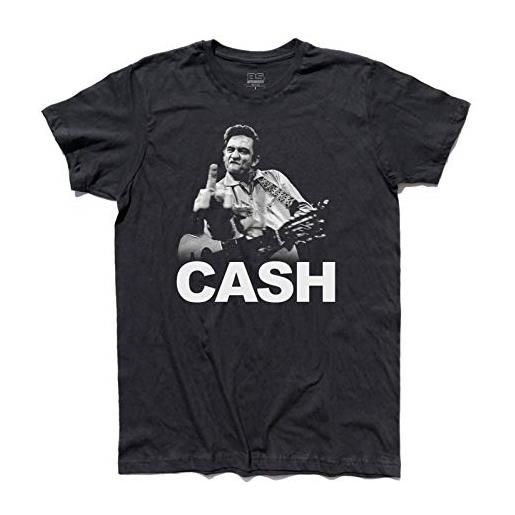 3stylershop men's t-shirt johnny cash - fuck finger