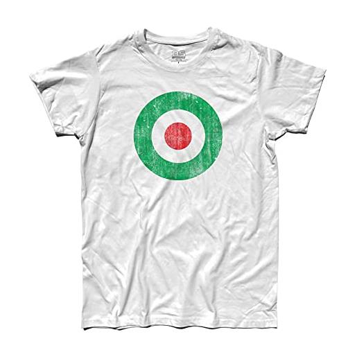 3stylershop men's t-shirt target mods italia - vespa style