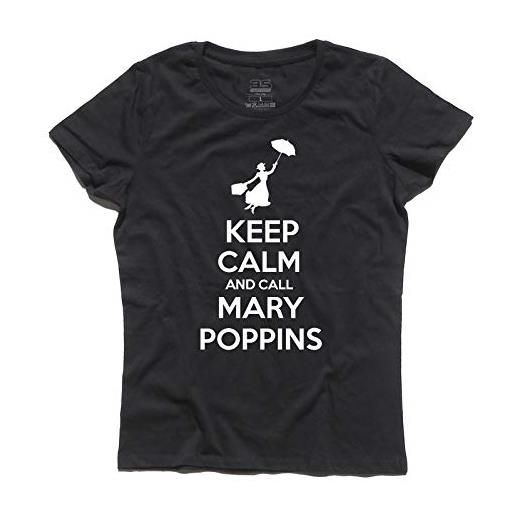 3stylershop t-shirt donna keep calm and call mary poppins - sos tata