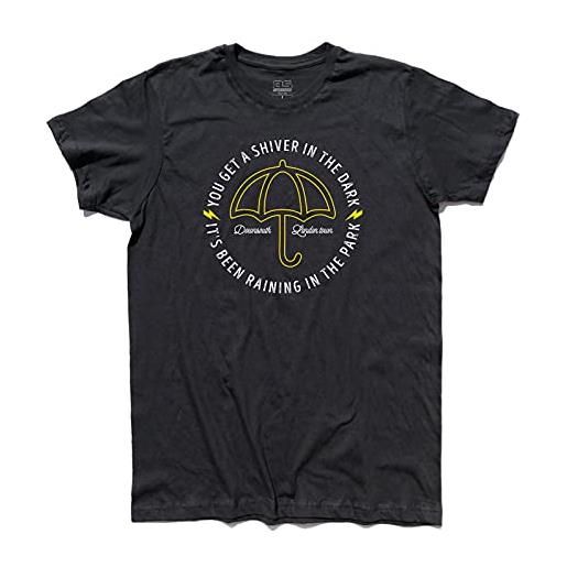 3stylershop t-shirt uomo sultans of swing - you get a shiver in the dark, it's a raining in the park
