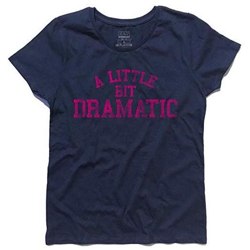 3stylershop women's t-shirt a lttle bit dramatic inspired by regina george on means girls