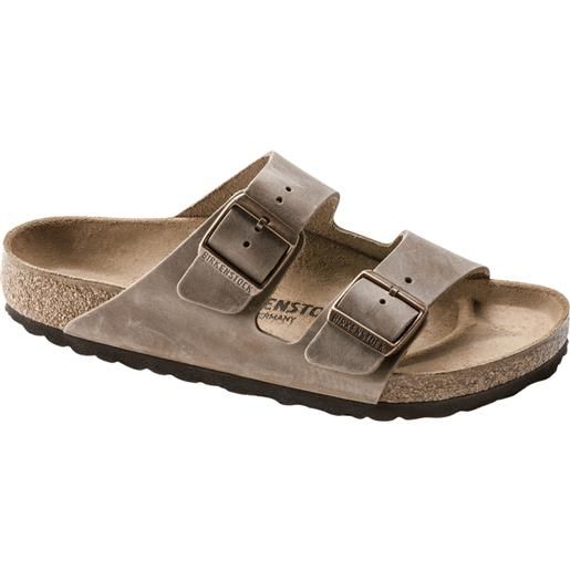 BIRKENSTOCK arizona tabacco brown oiled leather sandalo unisex