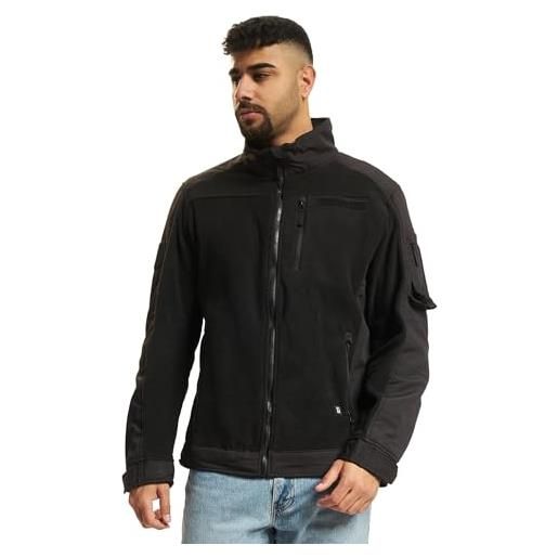 Brandit fleece ripstop jacket, uomo, camel, 3xl