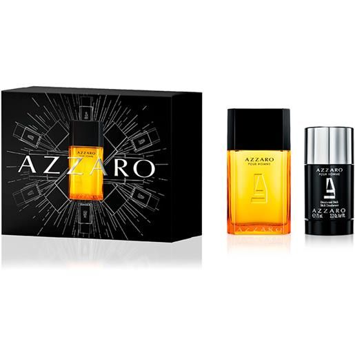 Azzaro pour homme set 100 ml eau de toilette - vaporizzatore