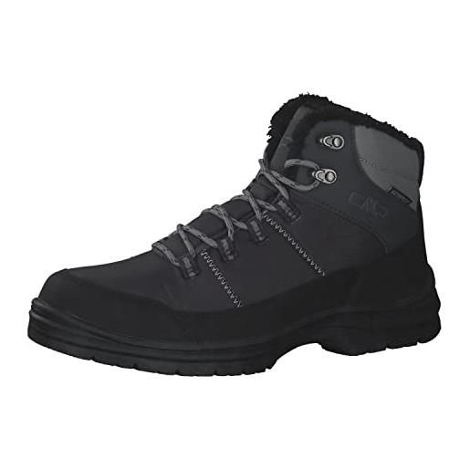 CMP annuuk snowboot wp, scarpe da camminata, uomo, nero (titanio), 47 eu
