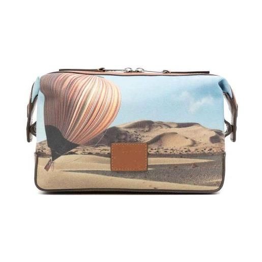 Paul Smith beauty-case con stampa mongolfiere