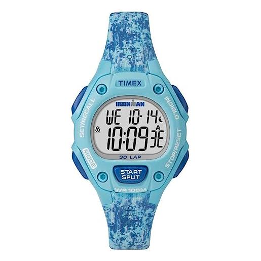 Timex orologio digitale al quarzo da donna con cinturino in plastica tw5m16200