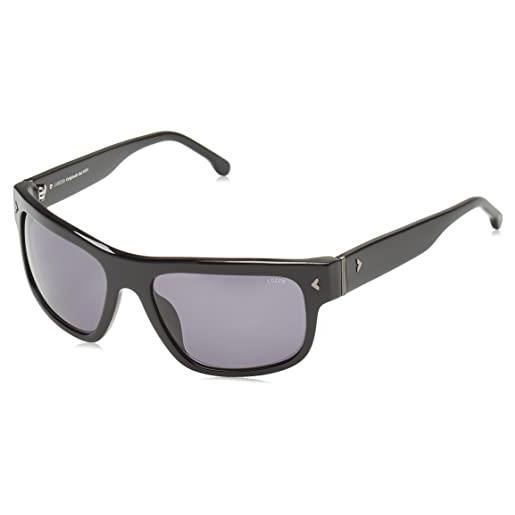 Lozza sl4262 0700 sunglasses combined, standard, 58, nero luccicante, unisex-adulto