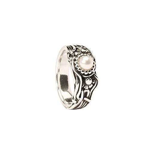 Trollbeads - anello jugend pearl 925 argento misura 59 (18.8) - tagri-00169