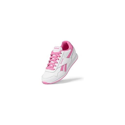 Reebok royal cl jog 3.0, sneaker, white/conavy/white, 31.5 eu