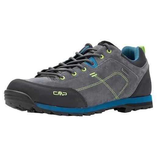 CMP alcor 2.0 low trekking shoes wp-3q18567, walking shoe uomo, b. Blue-acido, 40 eu